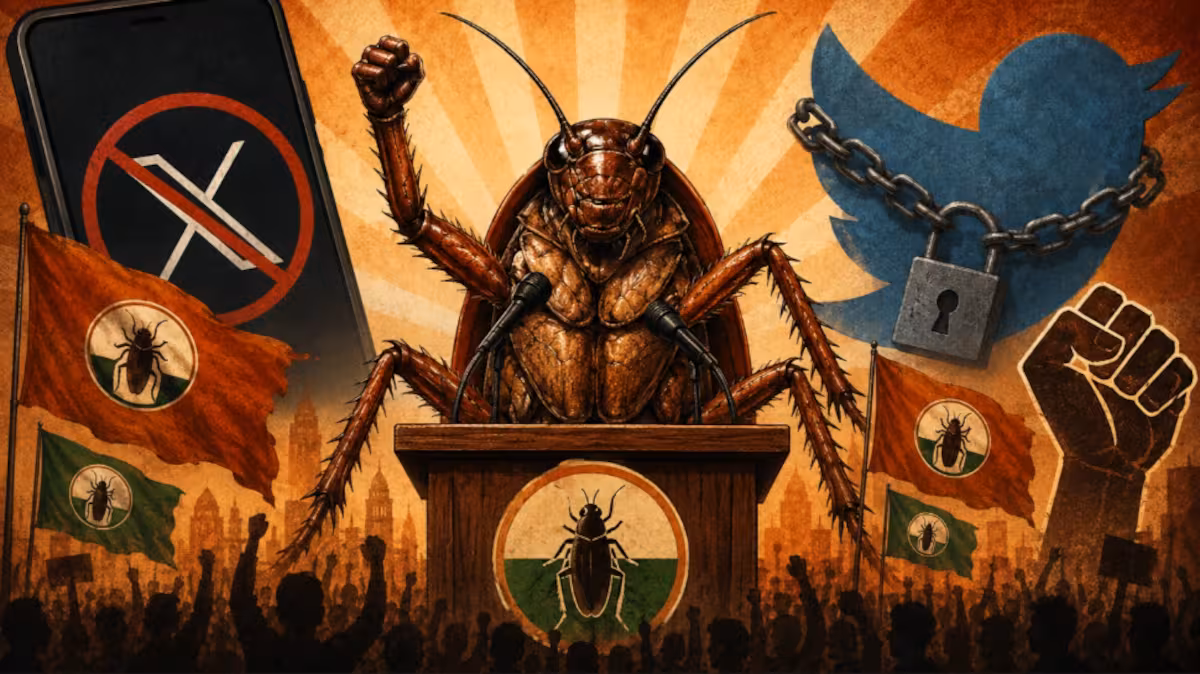 My Lord, Please Pass the Bug Spray,” Whispered the Cockroach”!